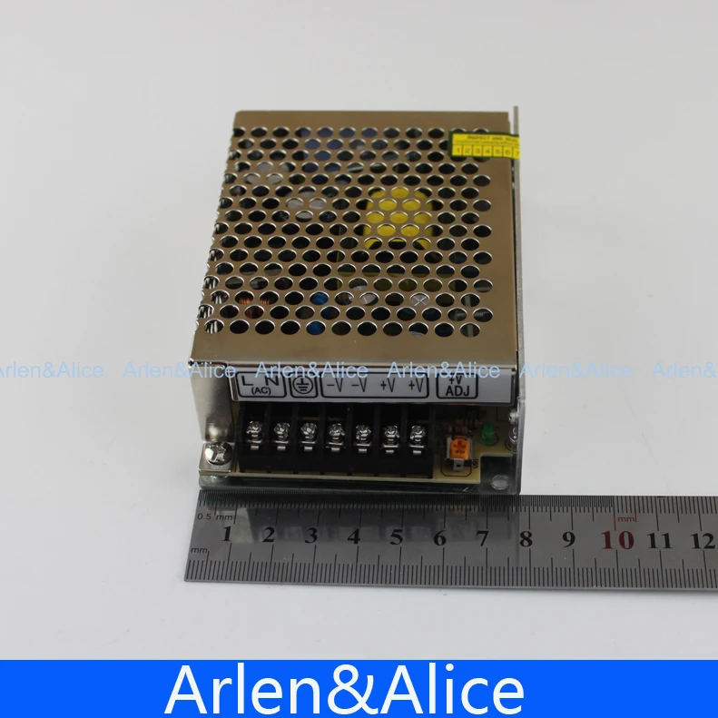 75 Вт 15 В 5 А маленький объем одиночный выход импульсный источник питания для