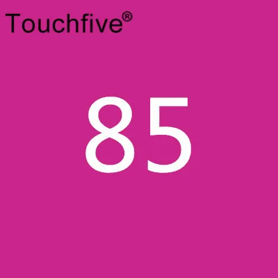 85 TOUCHFIVE опционально цвет соответствия искусство маркеры Кисть ручка эскиз на спиртовой основе маркеры двойная головка манга ручки для рисования товары для рукоделия - Цвет: 85