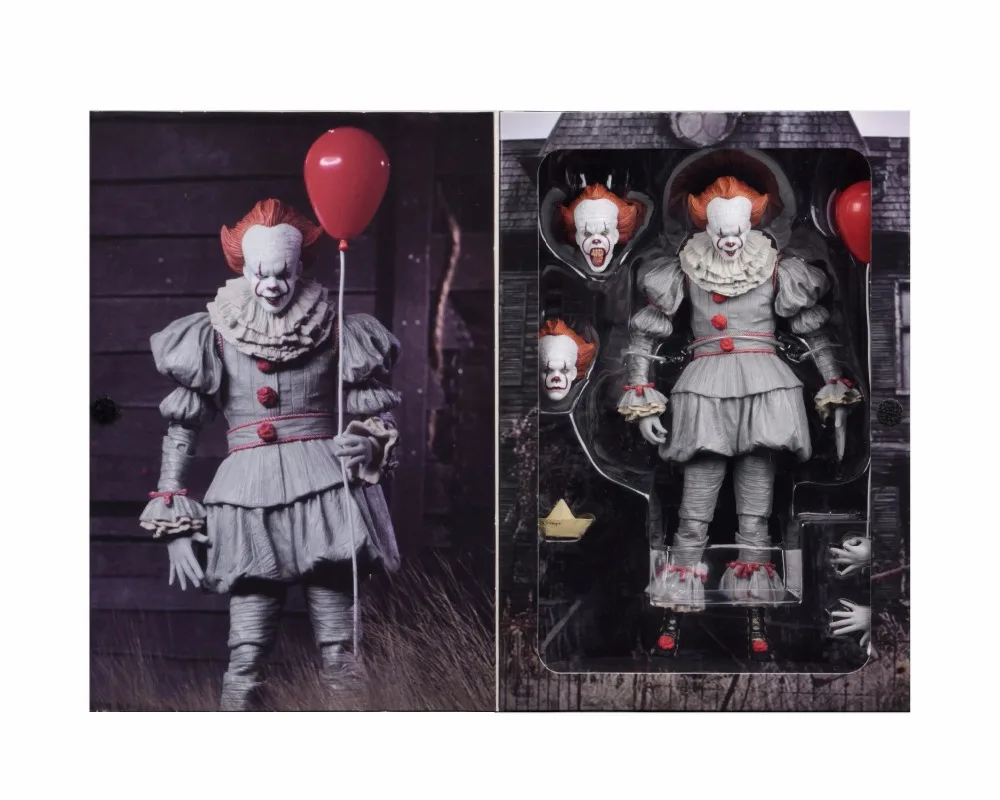 18 см 7 дюймов Neca Стивена Кинга Джокера в стиле Джокер клоун ПВХ фигурка игрушки