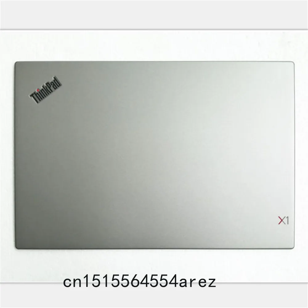 spesifikasi Baru Dan Asli Laptop Lenovo ThinkPad X1 Karbon 6th Gen Tipe 20KH 20Kg IR FHD LCD Belakang Tutup Penutup Kasus Perak AQ16R000210