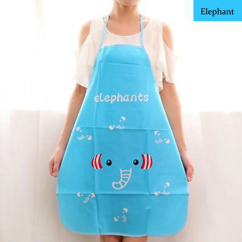 Elephant 1 шт. питание простой противообрастающий полезные кухонные аксессуары, фартук с карманами Мясник Ремесло выпечки повара Кухня Приготовление барбекю - Цвет: Elephant