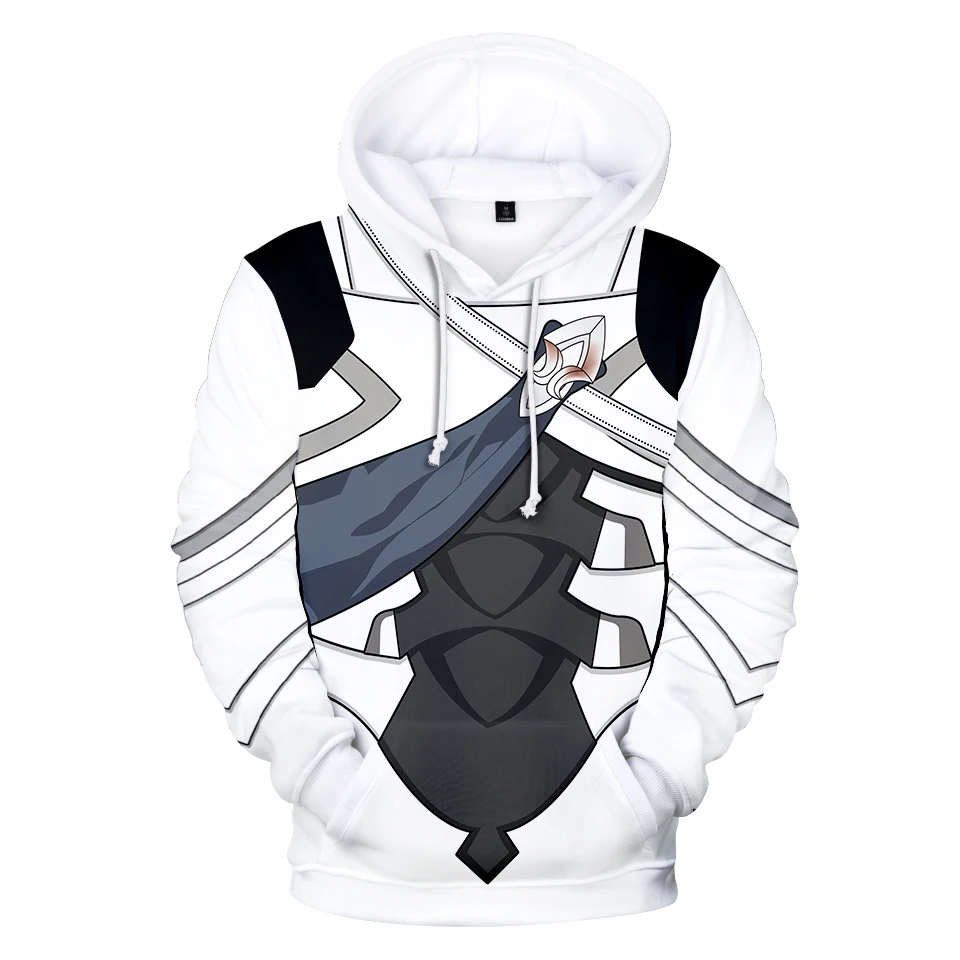 Hot Game Fire Emblem3D Print Hoodie Sweatshirt Emblem white Men's Spring Long Sleeve Harajuku Pullover Top Size | Мужская одежда