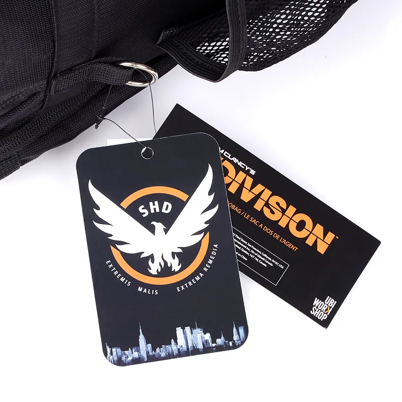 Новые поступления Tom Clancy's The Division рюкзаки для косплея, сумки через плечо, школьные сумки, рюкзак для ноутбука