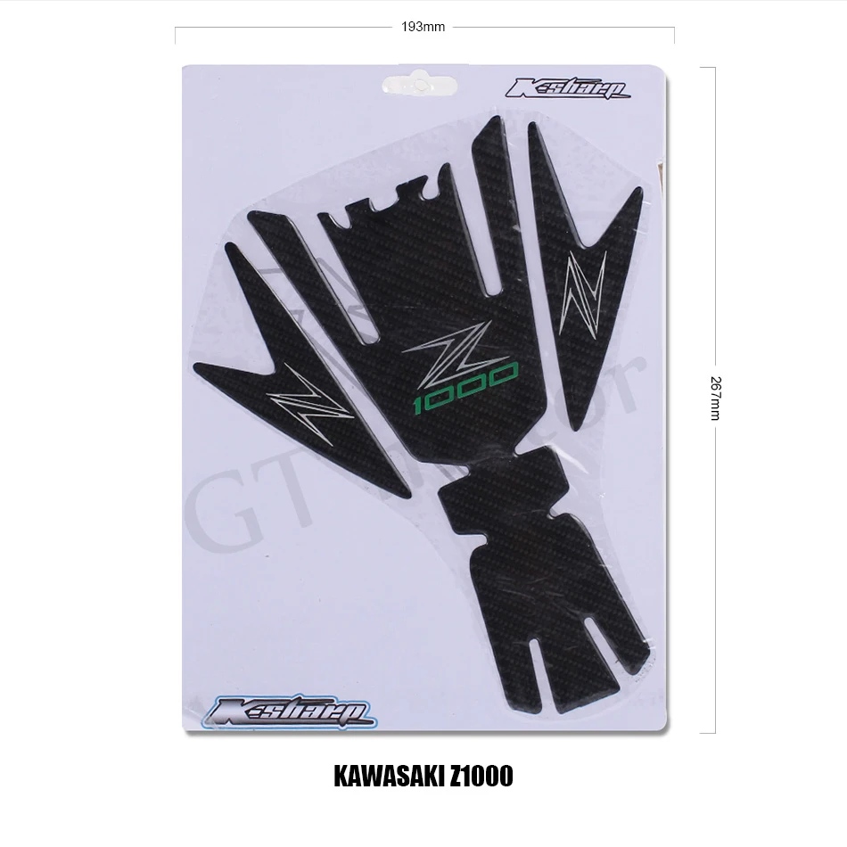 GT Motor Gas Cap Tank Pad наклейка эмблема ADESIVI 3D CARBONIO PROTEZIONE специально для kawasaki z800 z1000 MT 09 r3
