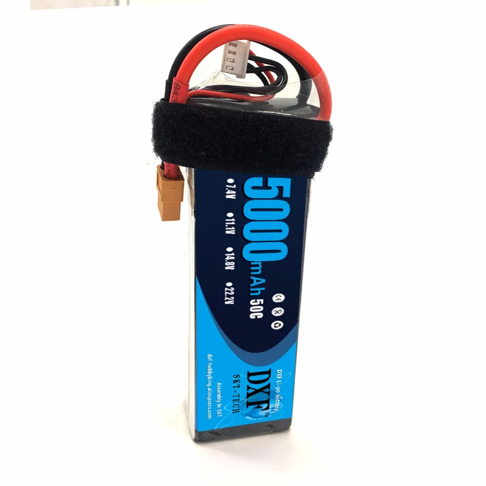 DXF Power 2 шт. 11 1 В 5000 мАч 50C max 100C 3S Lipo батарея для RC вертолетов самолет автомобиль Дрон