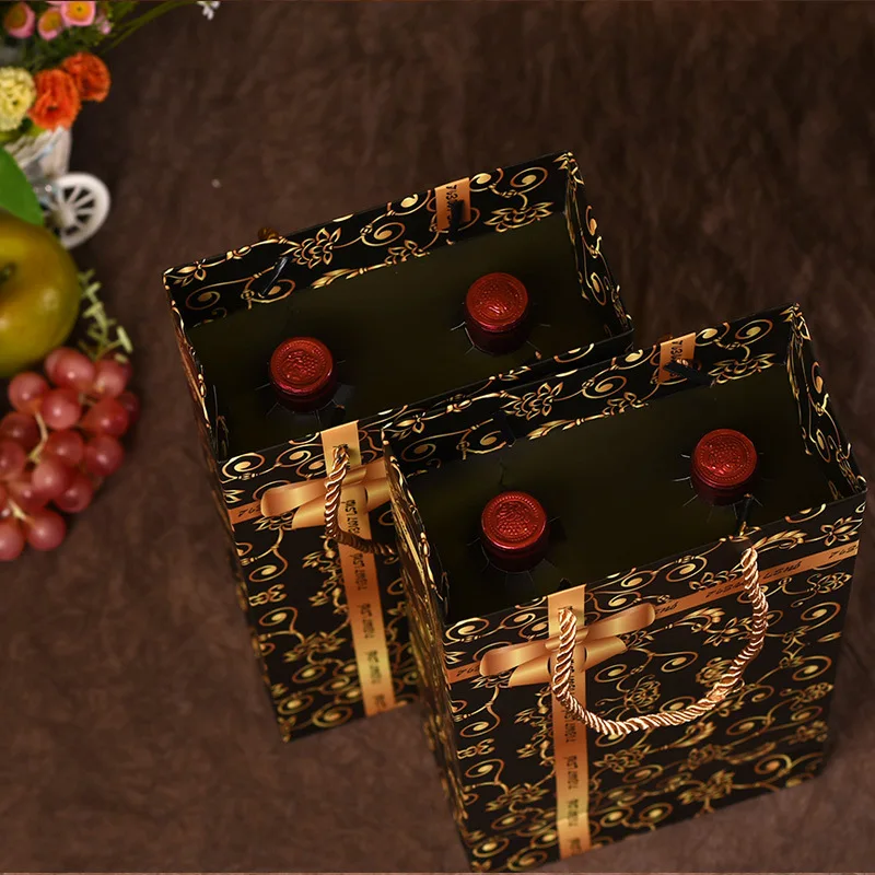 Праздничные принадлежности лук общий размер красные упаковочные мешки для вина