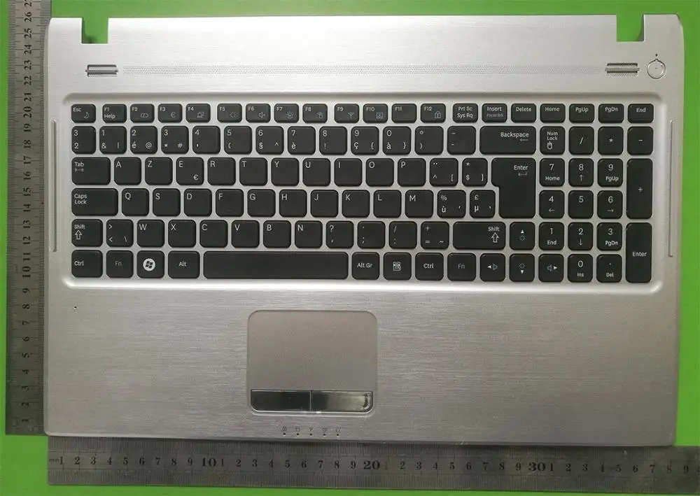 Черный Новости Клавиатура ноутбука кабель для дисплея Samsung Q530 RC530 RF511 арабский/бельгийский/канадский французский/немецкий/португальский/русский/Британский макет - Цвет: Черный