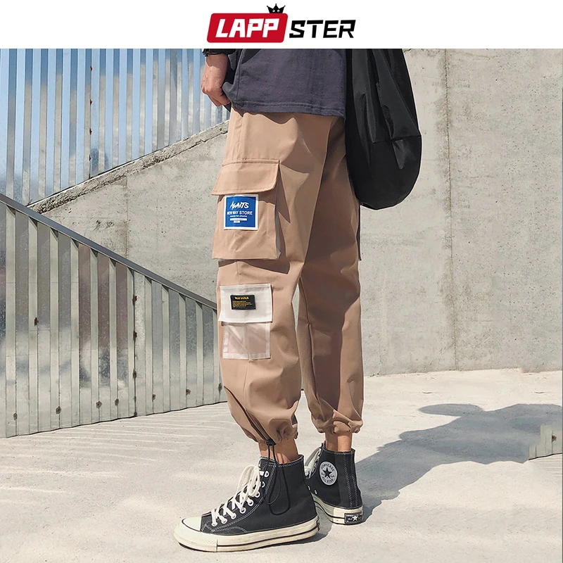 Мужские спортивные брюки LAPPSTER Японская уличная одежда тренировочные штаны для