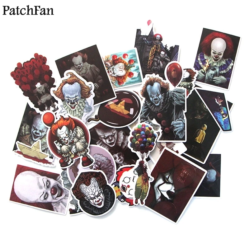12 компл./лот Patchfan 24 шт./компл. призрак ПВХ Водонепроницаемый Стикеры diy Чемодан