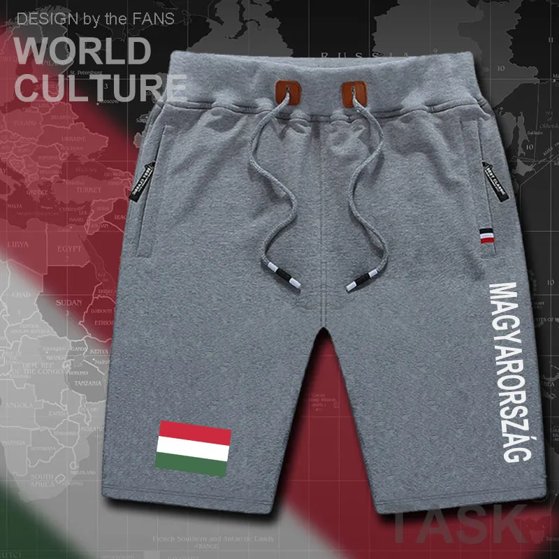Венгрия Венгерская версия новые мужские спортивные шорты с флагом тренировочные