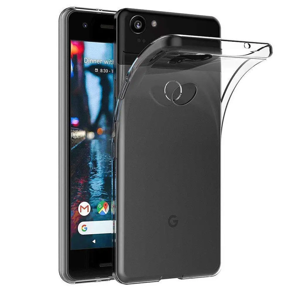 Для Google Pixel 2/Pixel 2 XL/Pixel 3/Pixel 3 XL чехол тонкий ясное прозрачное покрытие Мягкий ТПУ силиконовый телефон защитный чехол сумка