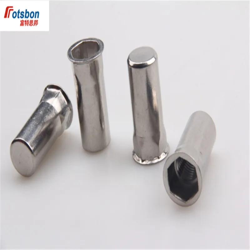Плоская Круглая головка M4/M5/M6/M8/M10/M12 полушестигранная заглушка гайка вставляемые