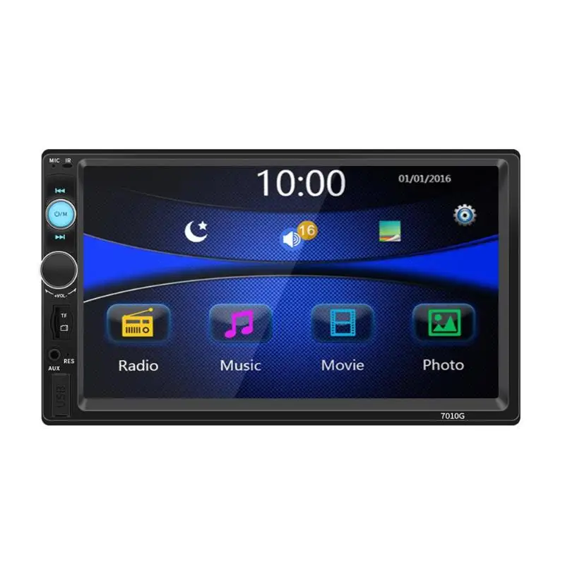 VODOOL 2Din 7 &quotавтомобильный стерео MP5 плеер HD GPS навигация Bluetooth FM радио USB TF MP3 Аудио