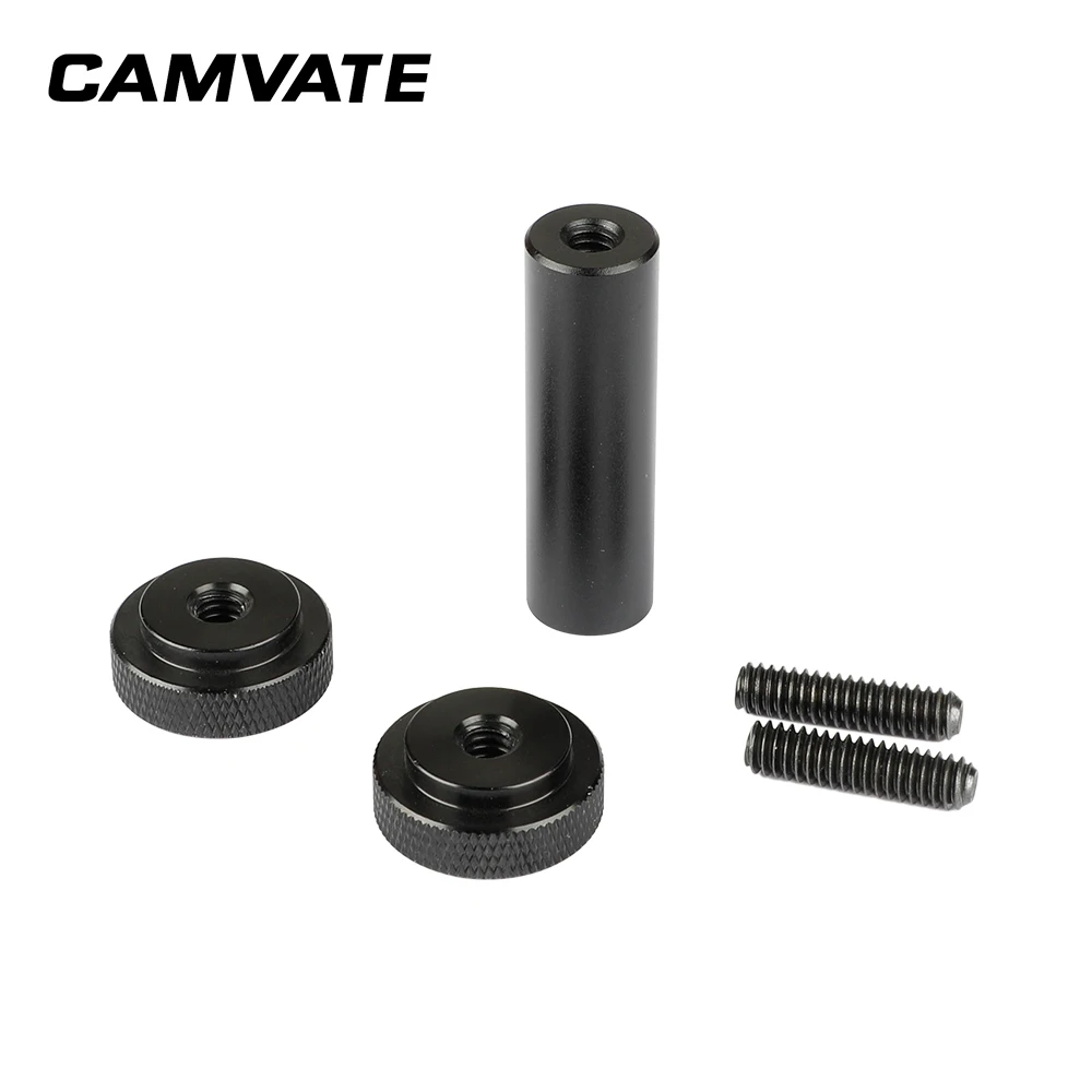 Стандартный 15 миллиметровый микро стержень CAMVATE (длиной 2 дюйма) с двухсторонним