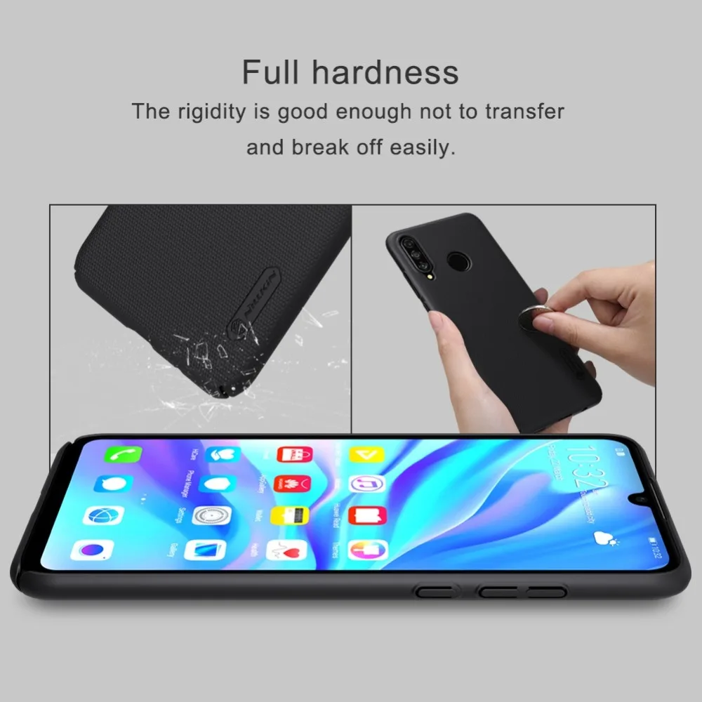 Прочный чехол для Huawei P30 Lite Оригинальный матовый защитный NILLKIN мобильного