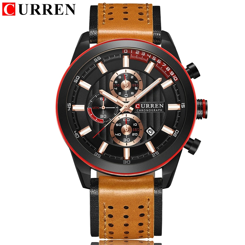 

CURREN Mens Watches Top Brand Luxury Male Military Sport Luminous Watch men Business quartz-watch Male Clock Man Relogio Masculi