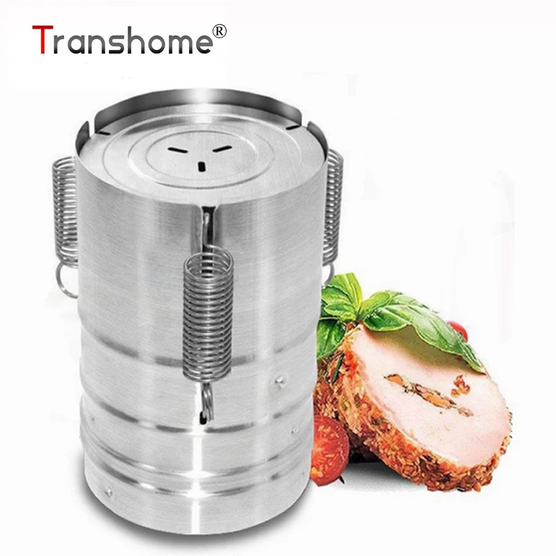 1 шт. круглый Форма Нержавеющая сталь ham Пресс maker machine морепродукты, мясо птицы Инструменты Пособия по кулинарии Инструменты для вечеринки Кухня гаджеты форма для котлет