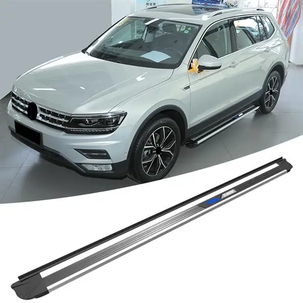 Подножку подходит для VW Volkswagen Tiguan L все пространство шаг в сторону Нерф Бар высокое качество алюминиевый сплав