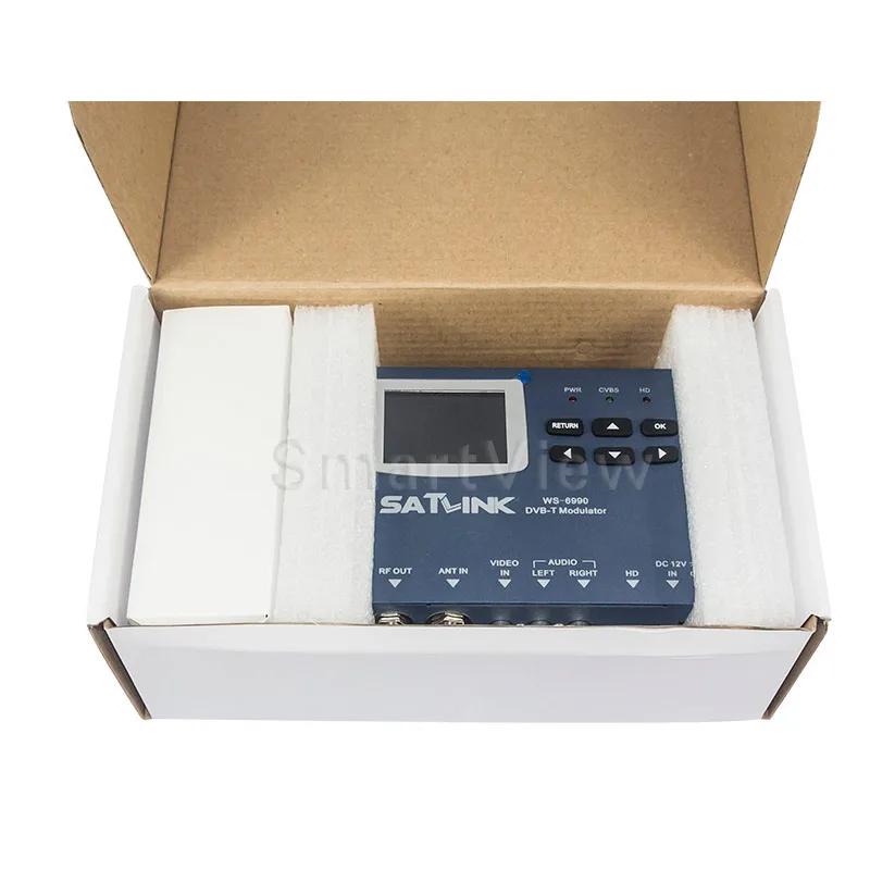 Satlink DVB-T WS-6990 наземный искатель 1 Route DVB-T модулятор/AV/HD метр WS6990 Satlink 6990 цифровой измеритель