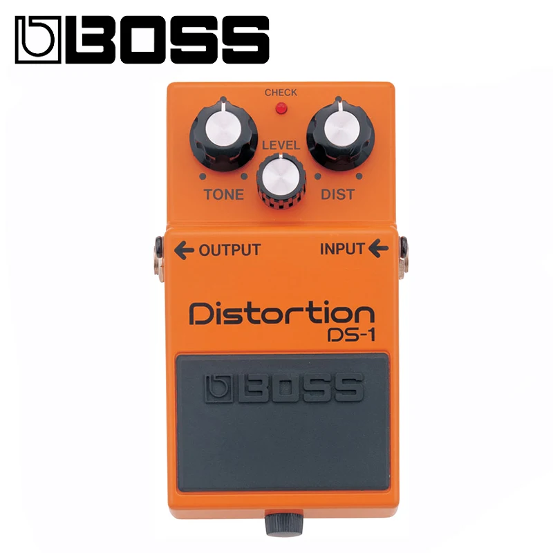 BOSS DS-1 педаль искажения эффектов для гитары басов клавиатуры с искажением уровнем