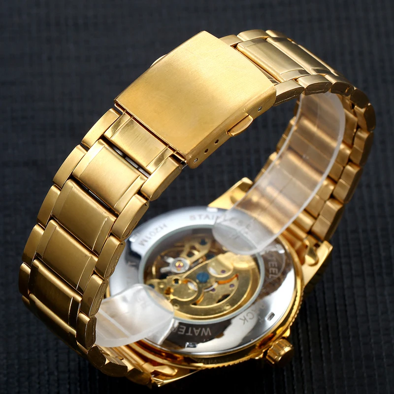 Победитель Топ Элитный бренд золотые часы мужской Бизнес Наручные светящиеся