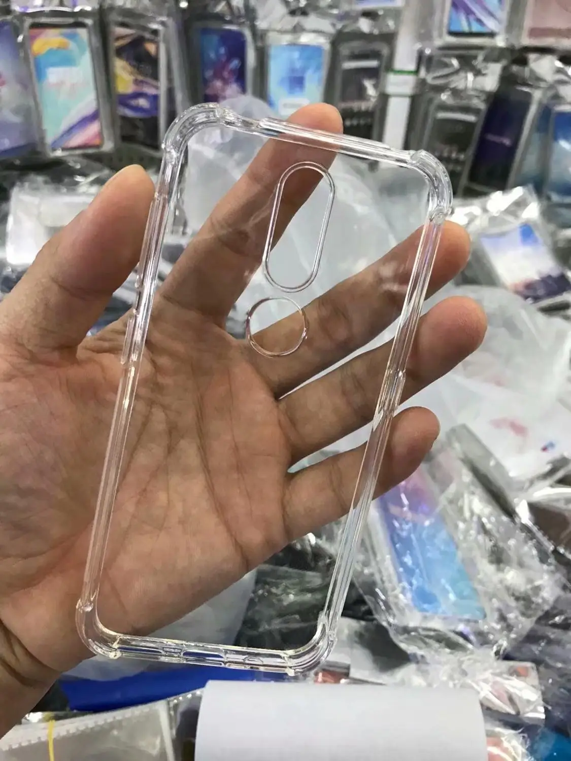 Anti-knock Clear TPU Case For Nokia 4.2 / X71 shockproof Silicone Transparent Soft Back Cover |