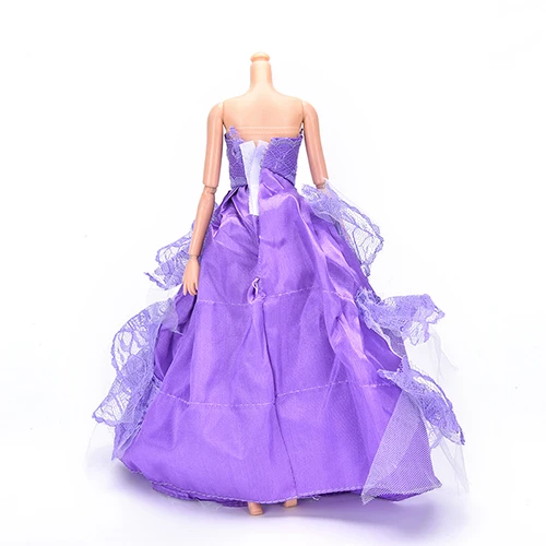 Элегантная летняя одежда платье для кукол ручная работа свадебное принцессы