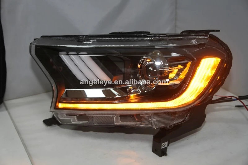 Для Ford Ranger SUV Everest для Mustang style фара светодиодная передняя лампа 2010- года