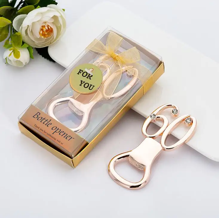 100 шт./лот Свадебные юбилейвечерние вечеринки сувениры гостей 60 й день рождения