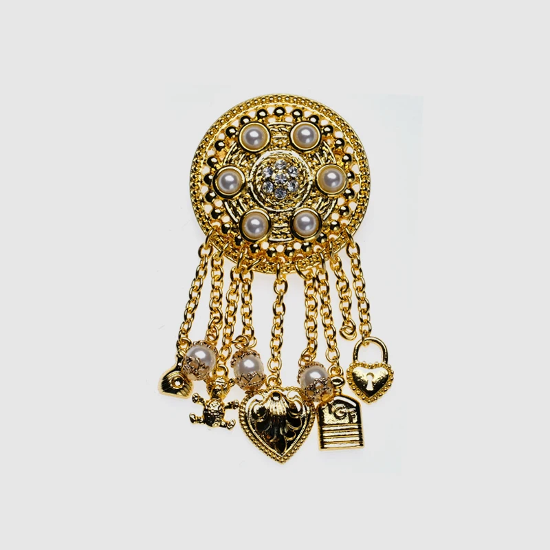 Бутик Amorita золотой геометрической формы подвесные броши|brand brooch|brooch brandbrooch designer |