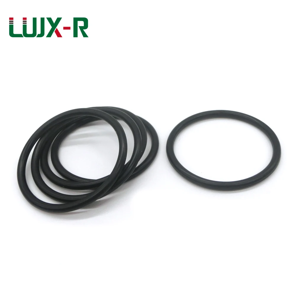 

LUJX-R 1.8mm Seal Ring Rubber Gasket O-ring Washer Sealing Ring OD49.8/51.1/52.3/52.3/53.6/55.1/66.6/68.6 NBR Black O Ring Seals