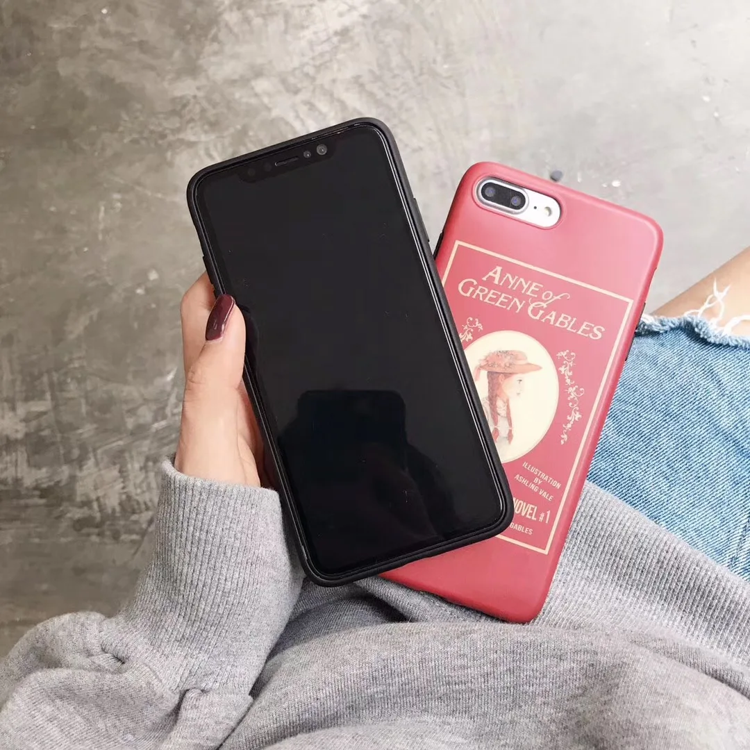 Энн из Зеленых крыш литературный ретро чехол Чехол для iPhone 8 7 6 6s Plus X XR Xs Max