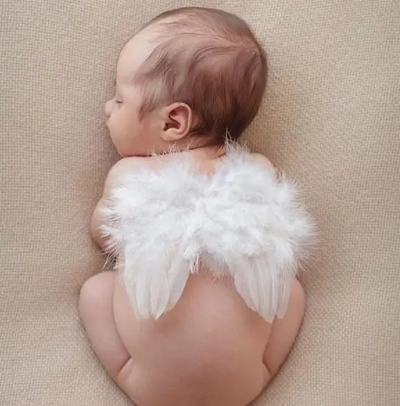 

Kids Newborn Baby Infant Fancy Party Fairy Feather Angel Wings CostumeSupplies