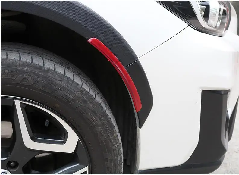 Колеса Обода бровей автомобиля Стайлинг Украшенные молдинги для Subaru Forester Outback XV CA178