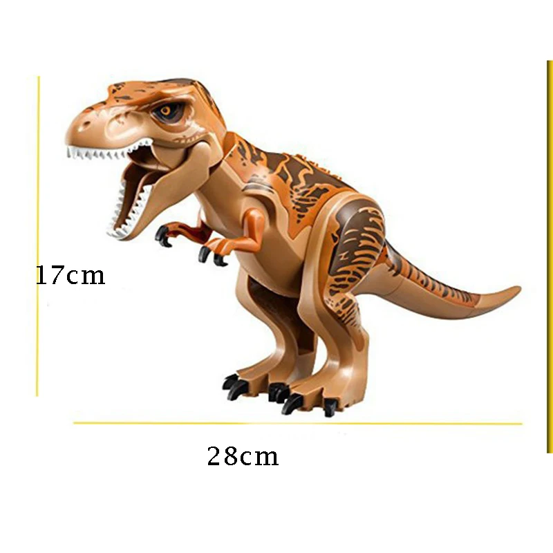 Big Dinosaur Building Blocks Compatible Legoingly World Animal Figure Brick Toys For Children Kids Gifts | Игрушки и хобби
