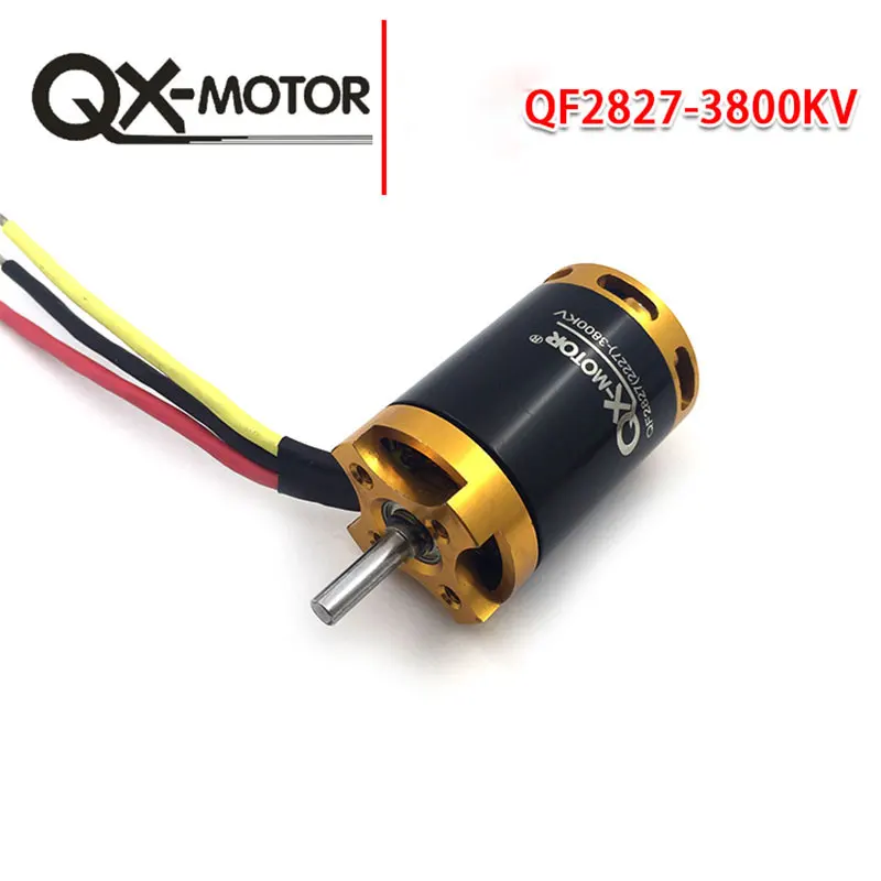 Бесщеточный двигатель QF2827 3800KV для воздуховода 70 мм 6 лезвий EDF радиоуправляемого