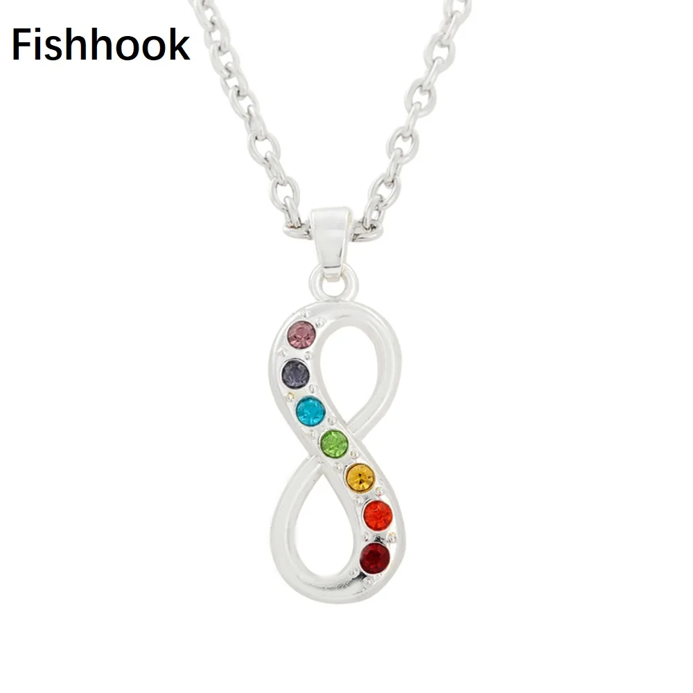 Fishhook Infinity Mandala Om Chakra женское ожерелье с шарфом золотого цвета яркими