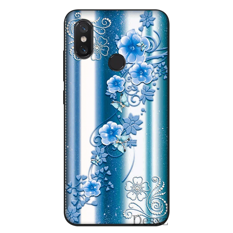B9 Desxz сотовый Чехол для телефона для Xiaomi Redmi GO 7 4X 4A 5A 5 6 6A Pro S2 плюс Чехол цветок с кристаллами стразами в виде ракушки - Цвет: B9