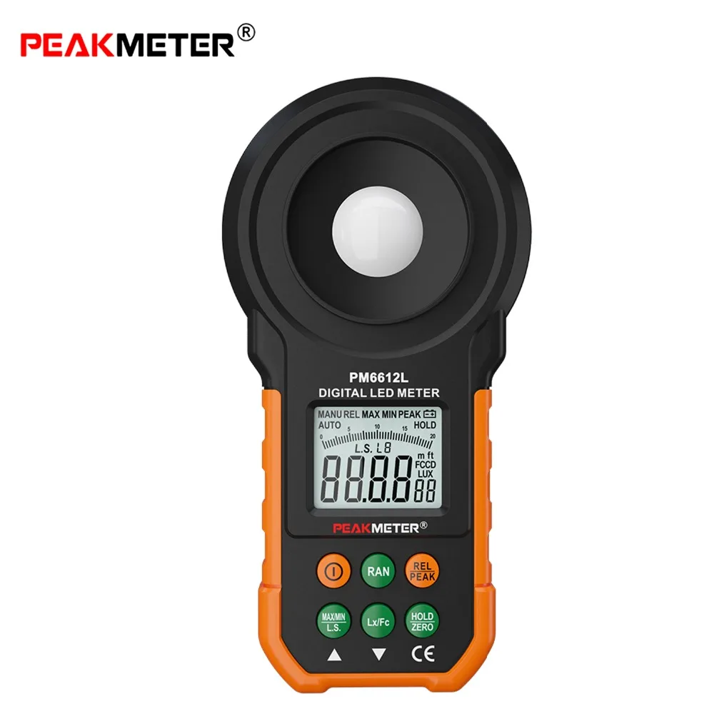 Цифровой люминометр luxmeter Lux/измеритель FC фотографический фотометр ручной