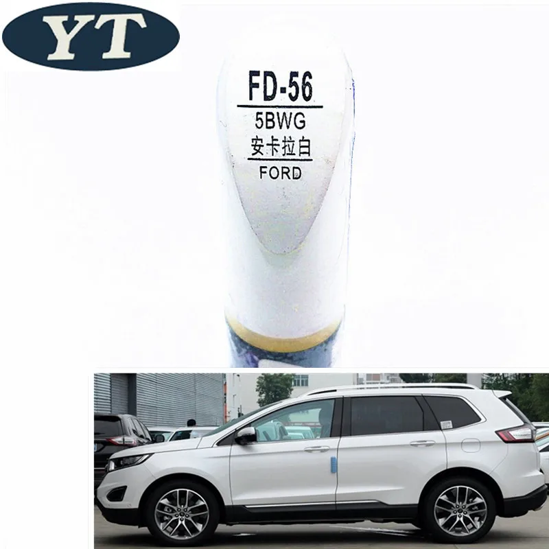 Авторучка для ремонта автомобиля авторучка авто краски белого цвета Ford ecosport kuga