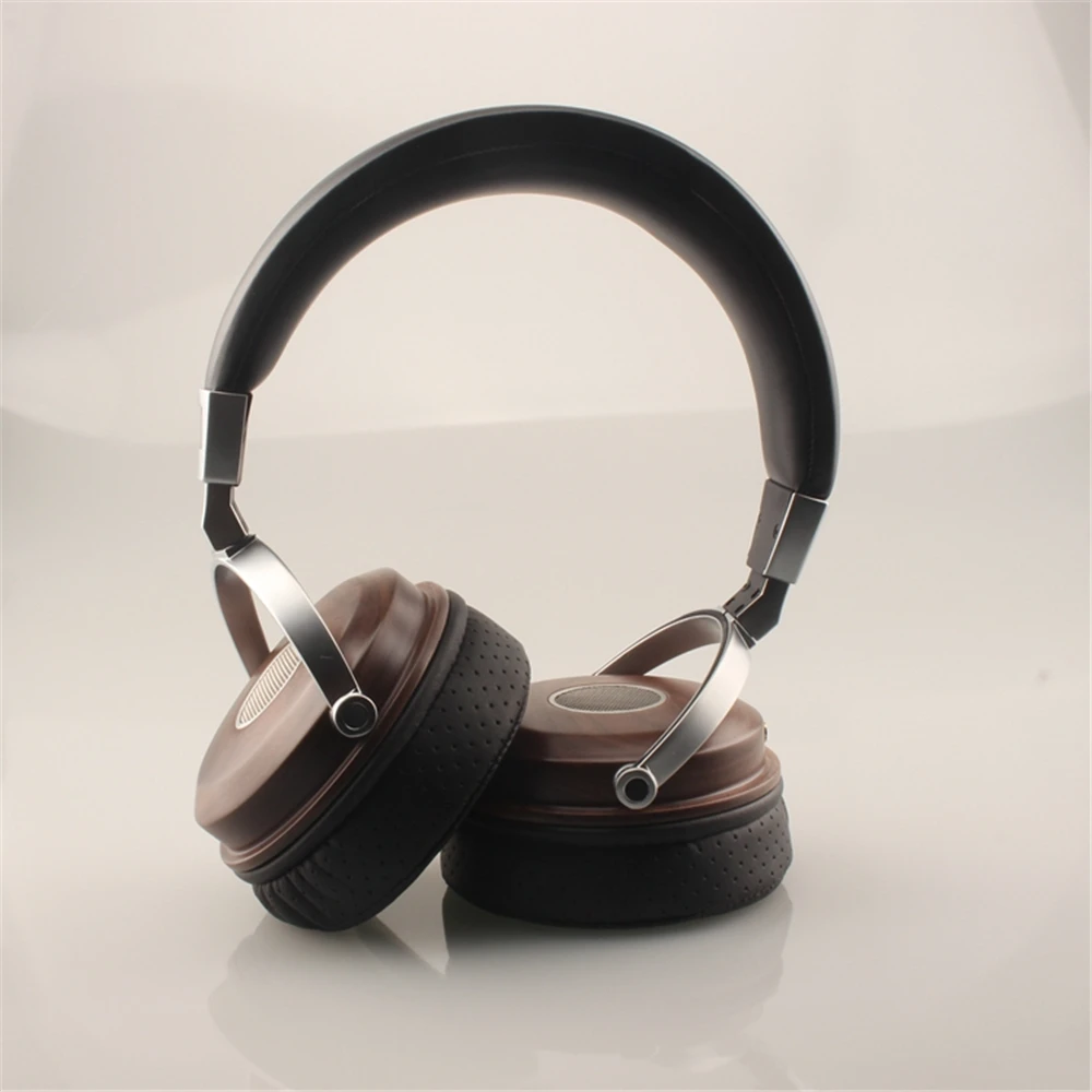 Blon B7 грецкий орех деревянные HiFi наушники над ухом бериллиевый сплав драйвер