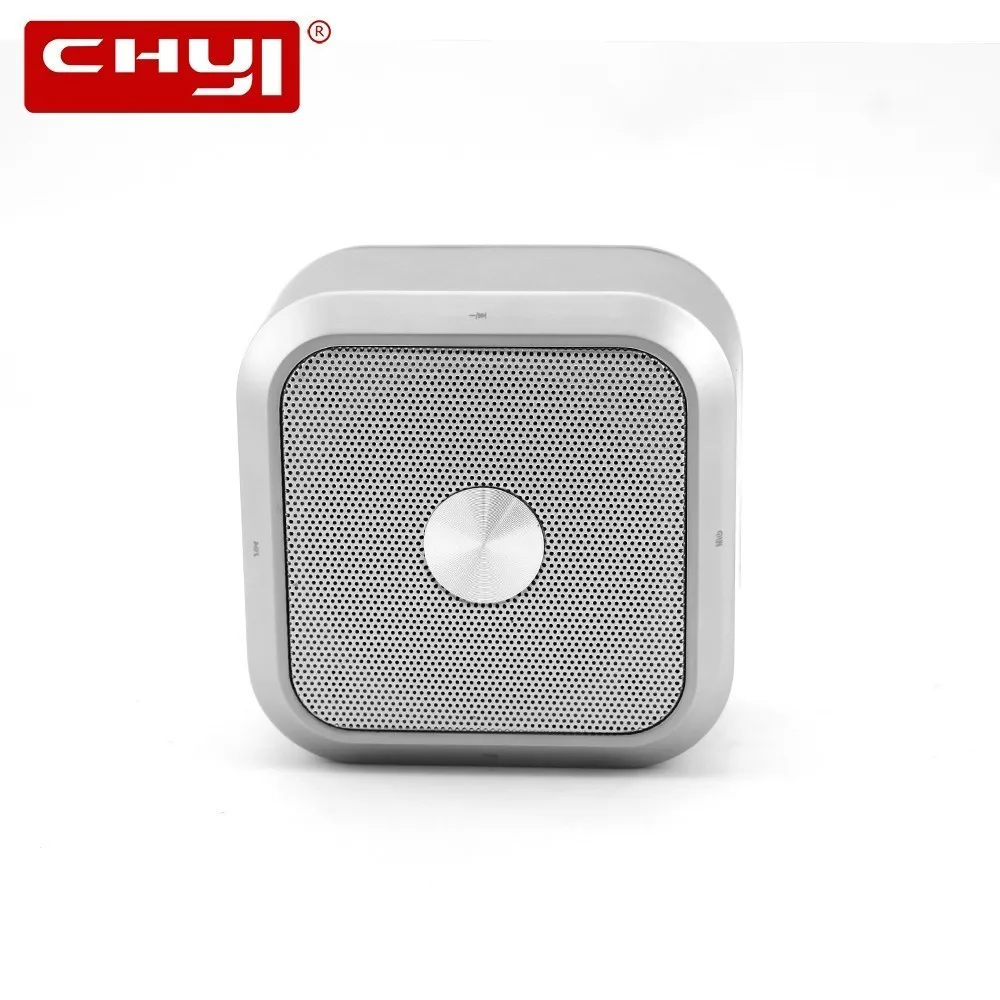 CHYI мини Wireles Bluetooth Динамик Портативный Hi Fi сабвуфер стерео полный спектр
