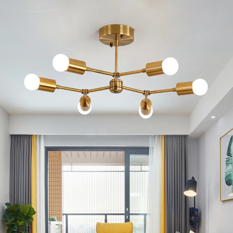 

Adjustable magic bean molecular ceiling chandelier living room hotel bedroom decorative lighting aesthetic symmetry chandelier 6