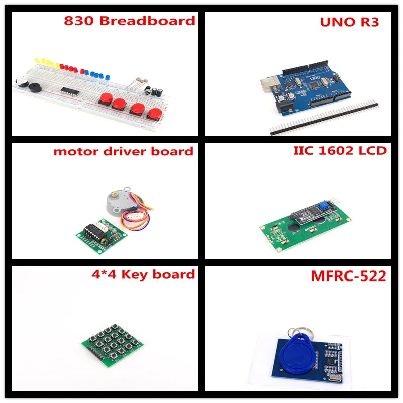 Стартовый набор RFID для arduino UNO R3 обновленная версия обучающий комплект с