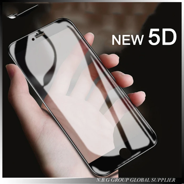 25 шт./лот 5D полное покрытие закаленное стекло для iPhone 7 8 6 6sp Защита экрана X XS XR MAX