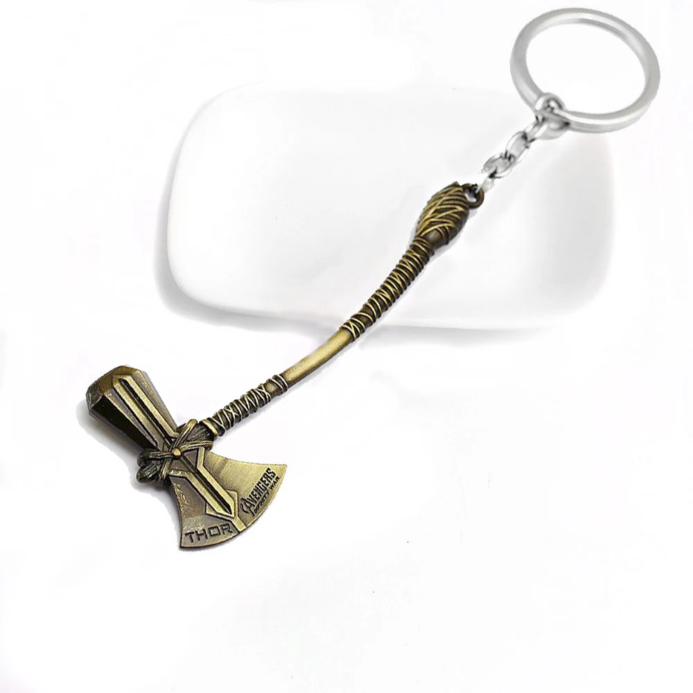 Темно-красный SG фильм Aquaman Trident из Нептуна золотые брелоки Артура Карри оружие Модель брелок для ключей chaviro мужской автомобильный брелок колье ювелирные изделия - Цвет: Темно-красный
