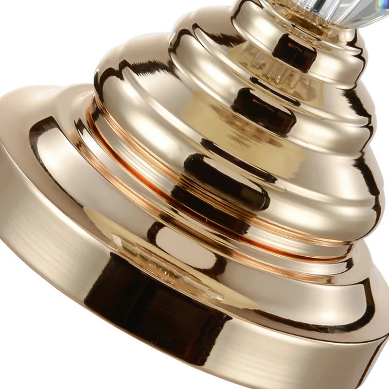 Настольная лампа для учебы современная настольная с кристаллом Свадебный