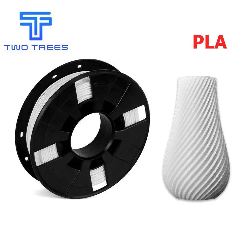 PLA white DIY 3d Принтер Нити много цветов опционально PLA/ABS 1,75 для MakerBot RepRap пластиковые резиновые расходные материалы материал 0,2/кг - Цвет: PLA white