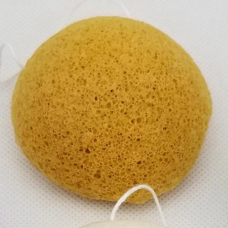 YW Мягкая чистка лица Pad Puff природных Konjac Конняку спонжи для макияжа Экологичные Умывания Очищающий Губка очищающее средство для кожи - Цвет: YW