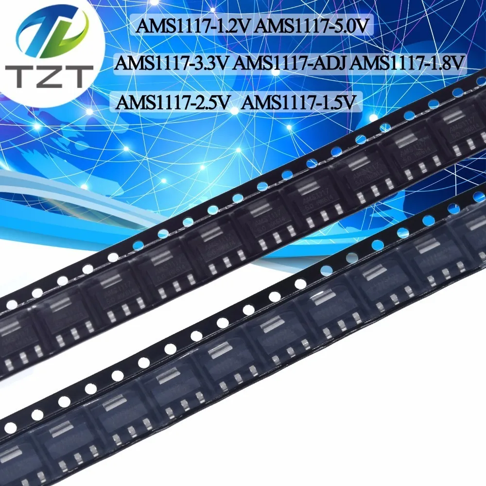 AMS1117 серии 3.3V ADJ 1.8V 1.2V 5.0V 3.3 5.0 стабильное напряжение питания чип|Интегральные